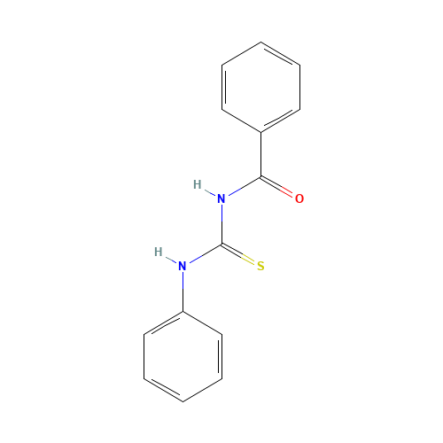1-BENZOYL-3-PHENYL-2-THIOUREA (CAS: 4921-82-8) - Related Chemical Product