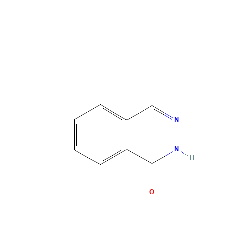 4-METHYLPHTHALAZIN-1(2H)-ONE (CAS: 5004-48-8) - Chemical Structure and Molecular Formula 