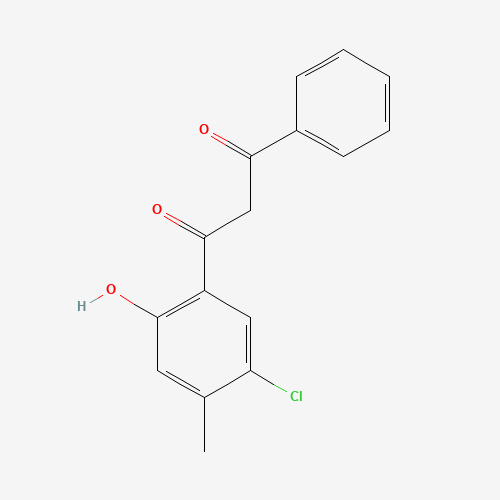 1-(5-CHLORO-2-HYDROXY-4-METHYLPHENYL)-3-PHENYL-1,3-PROPANEDIONE (CAS: 5067-23-2) - Related Chemical Product
