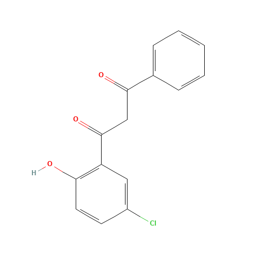 1-(5-CHLORO-2-HYDROXYPHENYL)-3-PHENYL-1,3-PROPANEDIONE (CAS: 5067-25-4) - Related Chemical Product