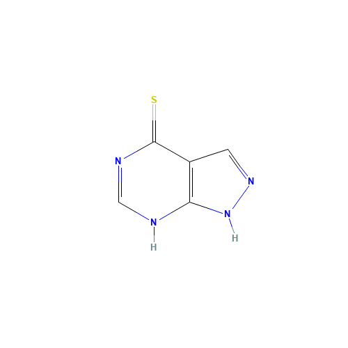 4-MERCAPTOPYRAZOLO[3,4D]PYRIMIDINE (CAS: 5334-23-6) - Related Chemical Product