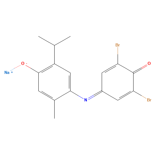 2,6-DIBROMO-2'-METHYL-5'-ISOPROPYLINDOPHENOL SODIUM SALT (CAS: 5415-31-6) - Related Chemical Product