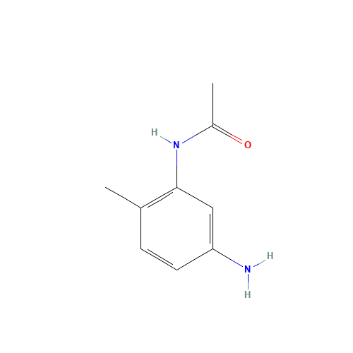 N1-(5-AMINO-2-METHYLPHENYL)ACETAMIDE (CAS: 5434-30-0) - Chemical Structure and Molecular Formula 