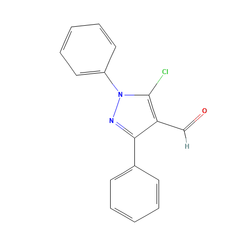 5-CHLORO-1,3-DIPHENYL-1H-PYRAZOLE-4-CARBALDEHYDE (CAS: 5499-67-2) - Related Chemical Product