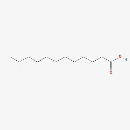 11-METHYLDODECANOIC ACID (CAS: 5681-98-1) - Chemical Structure and Molecular Formula 