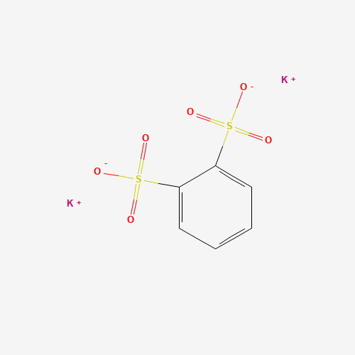 1,2-BENZENEDISULFONIC ACID,DIPOTASSIUM SALT (CAS: 5710-54-3) - Chemical Structure and Molecular Formula 