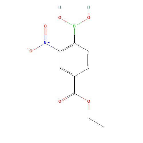 4-Ethoxycarbonyl-2-nitrophenylboronic acid (CAS: 5785-70-6) - Related Chemical Product