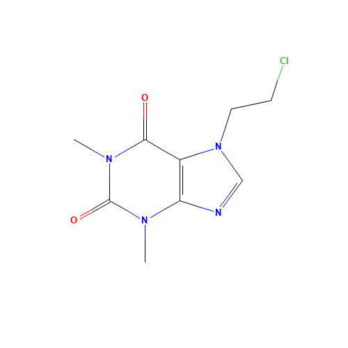 7-(2-CHLOROETHYL)THEOPHYLLINE (CAS: 5878-61-5) - Related Chemical Product