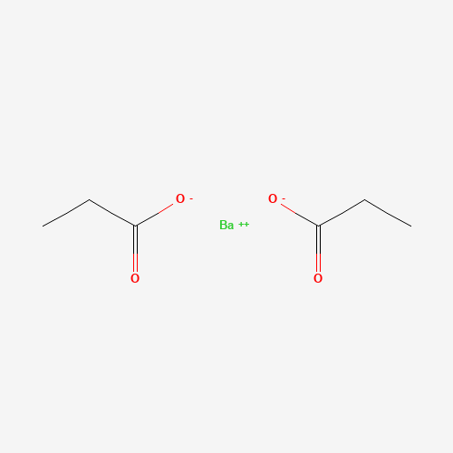 BARIUM PROPIONATE (CAS: 5908-77-0) - Chemical Structure and Molecular Formula 