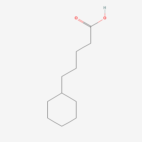 CYCLOHEXANEPENTANOIC ACID (CAS: 5962-88-9) - Chemical Structure and Molecular Formula 