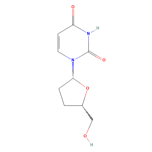 2',3'-Dideoxyuridine (CAS: 5983-09-5) - Related Chemical Product