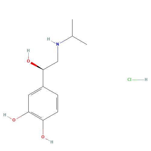 (-)-ISOPROTERENOL HYDROCHLORIDE (CAS: 5984-95-2) - Related Chemical Product