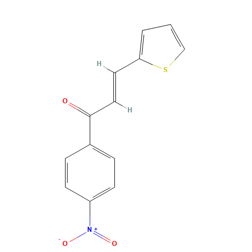 1-(4-NITROPHENYL)-3-(2-THIENYL)-PROP-2-EN-1-ONE (CAS: 6028-92-8) - Related Chemical Product