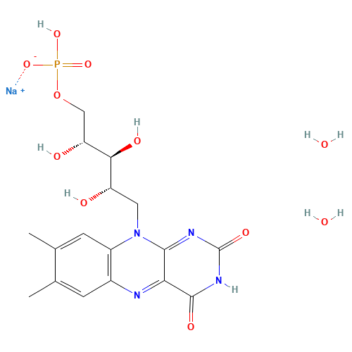 RIBOFLAVIN-5'-PHOSPHATE SODIUM SALT DIHYDRATE (CAS: 6184-17-4) - Related Chemical Product