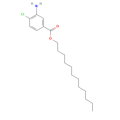 Dodecyl 3-amino-4-chlorobenzoate (CAS: 6195-20-6) - Related Chemical Product
