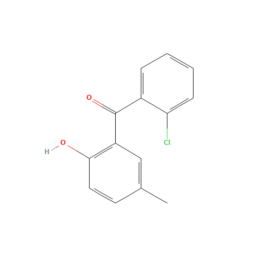 2'-CHLORO-2-HYDROXY-5-METHYLBENZOPHENONE (CAS: 6280-52-0) - Related Chemical Product