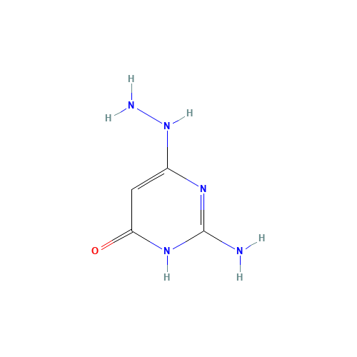 2-AMINO-4-HYDROXY-6-HYDRAZINOPYRIMIDINE (CAS: 6298-85-7) - Related Chemical Product