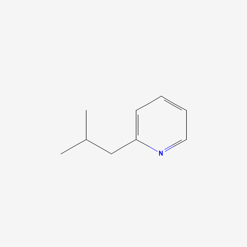 2-(2-Methylpropyl)pyridine (CAS: 6304-24-1) - Chemical Structure and Molecular Formula 