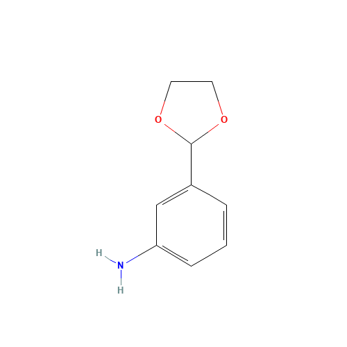 3-(1,3-Dioxolan-2-yl)aniline (CAS: 6398-87-4) - Related Chemical Product