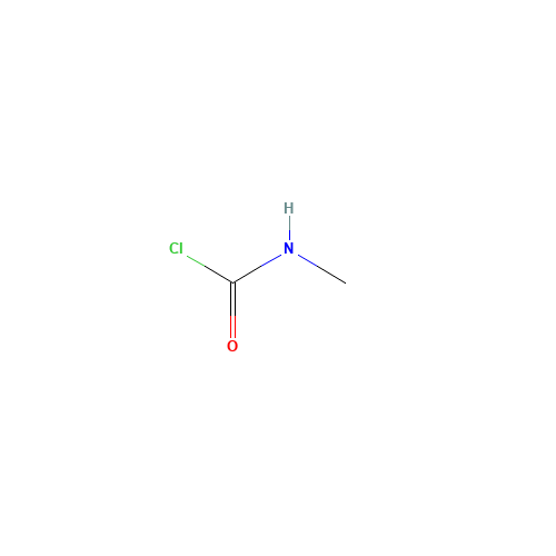 Methylaminoformyl chloride (CAS: 6452-47-7) - Chemical Structure and Molecular Formula 