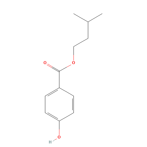 4-HYDROXYBENZOIC ACID ISOAMYL ESTER (CAS: 6521-30-8) - Related Chemical Product