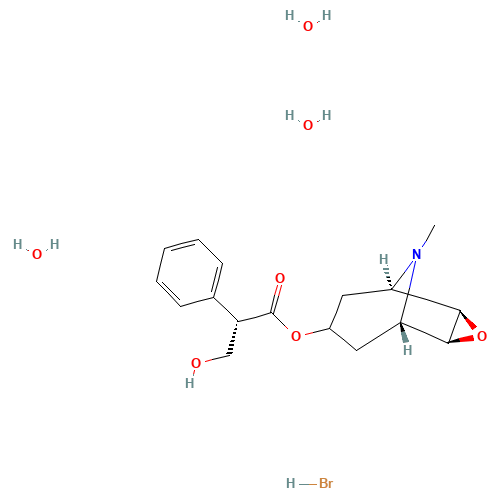 SCOPOLAMINE HYDROBROMIDE TRIHYDRATE (CAS: 6533-68-2) - Related Chemical Product