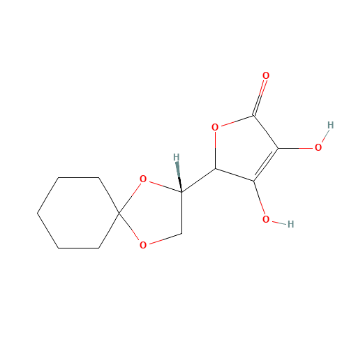 (+)-5,6-O-CYCLOHEXYLIDENE-L-ASCORBIC ACID (CAS: 6614-52-4) - Related Chemical Product