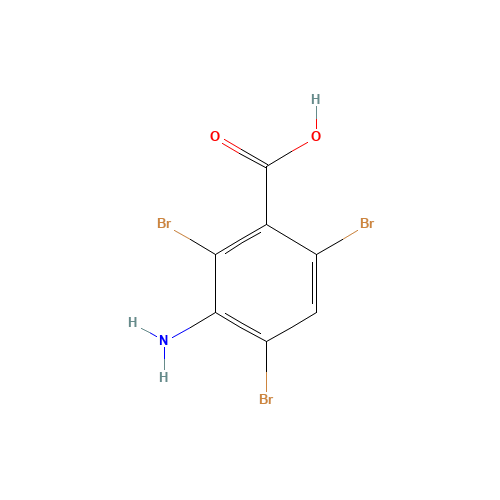 3-AMINO-2,4,6-TRIBROMOBENZOIC ACID (CAS: 6628-84-8) - Related Chemical Product