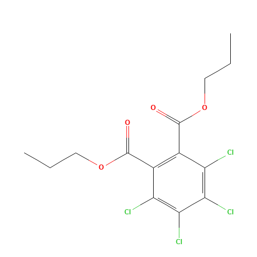 TETRACHLOROPHTHALIC ACID DI-N-PROPYL ESTER (CAS: 6928-67-2) - Related Chemical Product
