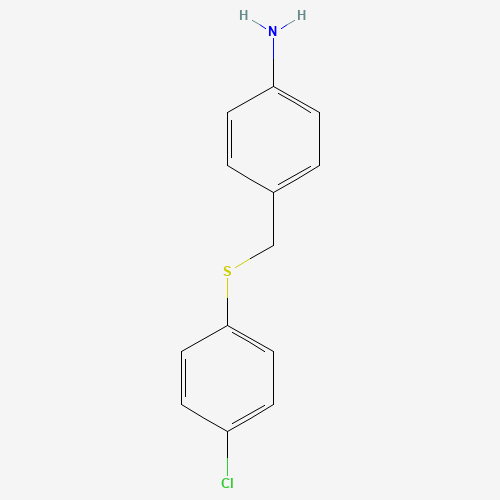 4-([(4-CHLOROPHENYL)SULFANYL]METHYL)PHENYLAMINE (CAS: 6969-14-8) - Related Chemical Product