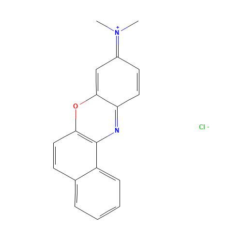 8-DIMETHYLAMINO-2,3-BENZOPHENOXAZINE HEMI(ZINC CHLORIDE) SALT (CAS: 7057-57-0) - Related Chemical Product