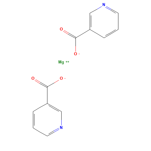 3-Pyridinecarboxylic acid magnesium salt (CAS: 7069-06-9) - Related Chemical Product