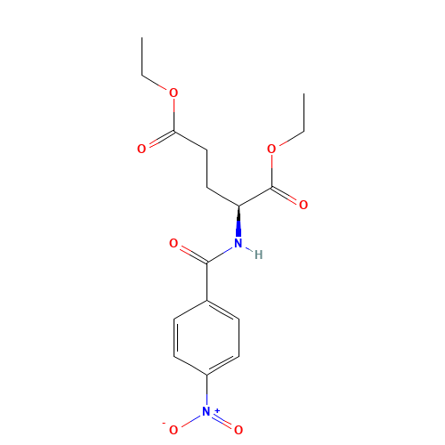 N-(4-NITROBENZOYL)-L-GLUTAMIC ACID DIETHYL ESTER (CAS: 7148-24-5) - Related Chemical Product