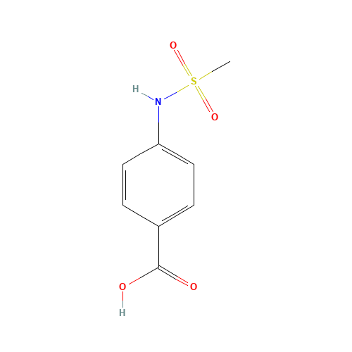 4-(METHANESULFONYLAMINO)BENZOIC ACID (CAS: 7151-76-0) - Related Chemical Product