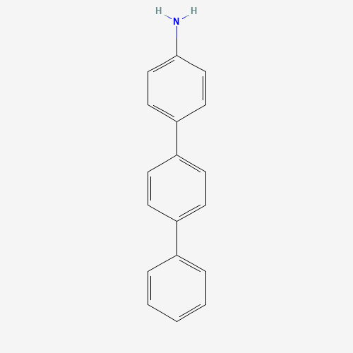 4-AMINO-P-TERPHENYL (CAS: 7293-45-0) - Chemical Structure and Molecular Formula 