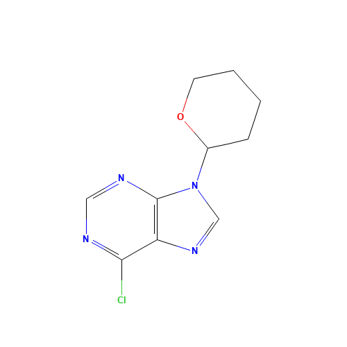 6-CHLORO-9-(TETRAHYDRO-2-PYRANYL)-PURINE (CAS: 7306-68-5) - Related Chemical Product