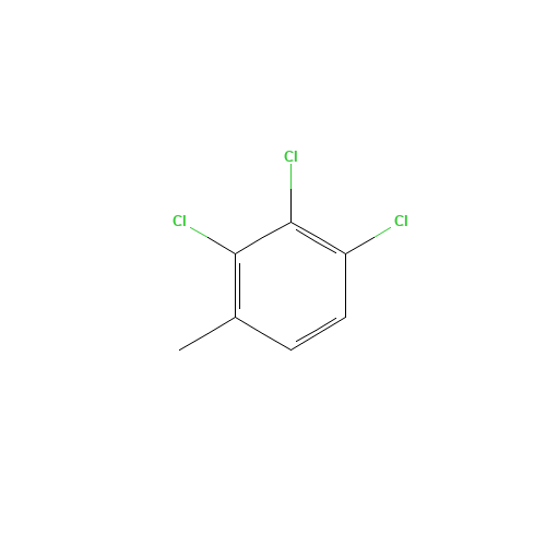 2,3,4-Trichlorotoluene (CAS: 7359-72-0) - Chemical Structure and Molecular Formula 