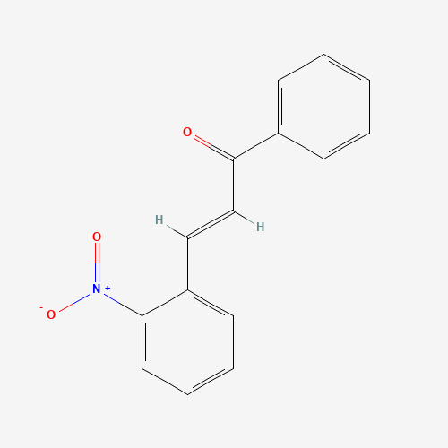 2-NITROCHALCONE (CAS: 7473-93-0) - Chemical Structure and Molecular Formula 
