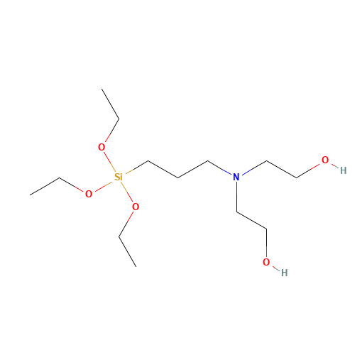 BIS(2-HYDROXYETHYL)-3-AMINOPROPYLTRIETHOXYSILANE (CAS: 7538-44-5) - Related Chemical Product