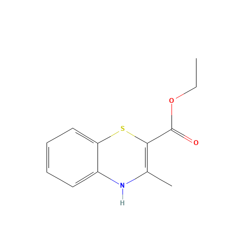 ETHYL 3-METHYL-4H-1,4-BENZOTHIAZINE-2-CARBOXYLATE (CAS: 7625-01-6) - Related Chemical Product