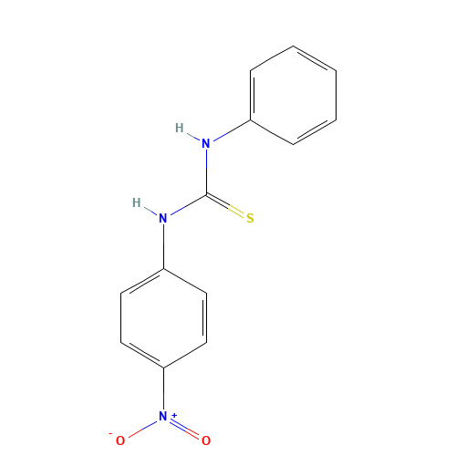 1-(4-NITROPHENYL)-3-PHENYL-2-THIOUREA (CAS: 7669-49-0) - Related Chemical Product