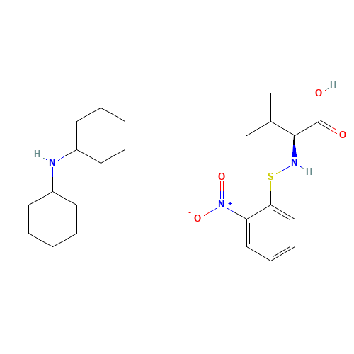 N-2-NITROPHENYLSULFENYL-L-VALINE DICYCLOHEXYLAMMONIUM SALT (CAS: 7675-57-2) - Related Chemical Product