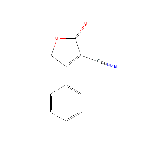2-OXO-4-PHENYL-2,5-DIHYDRO-3-FURANCARBONITRILE (CAS: 7692-89-9) - Related Chemical Product