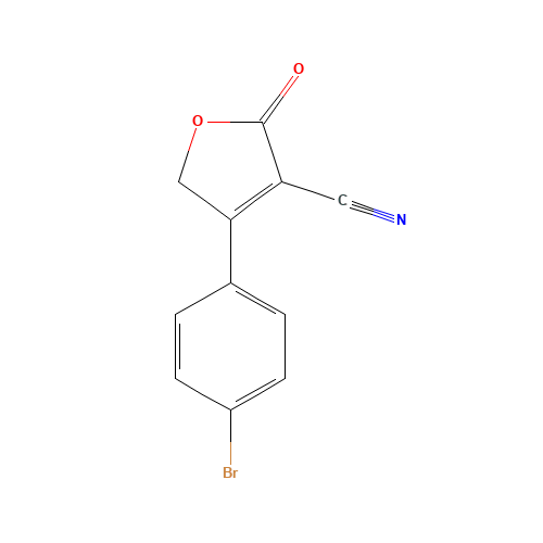 4-(4-BROMOPHENYL)-2-OXO-2,5-DIHYDRO-3-FURANCARBONITRILE (CAS: 7721-24-6) - Related Chemical Product