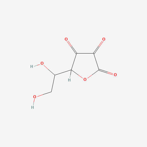 5-(1,2-DIHYDROXYETHYL)-2,3,4(5H)-FURANTRIONE (CAS: 7723-73-1) - Related Chemical Product