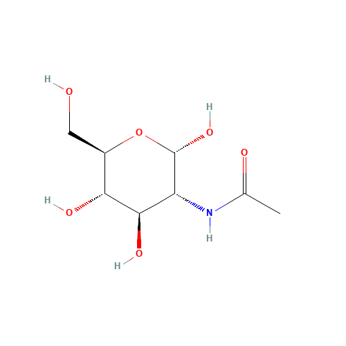 N-ACETYL-ALPHA-D-GLUCOSAMINE (CAS: 10036-64-3) - Related Chemical Product