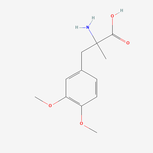 (2S)-2-Amino-3-(3,4-dimethoxyphenyl)-2-methyl-propanoic acid (CAS: 10128-06-0) - Related Chemical Product