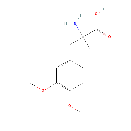 (2S)-2-Amino-3-(3,4-dimethoxyphenyl)-2-methyl-propanoic acid (CAS: 10128-06-0) - Related Chemical Product
