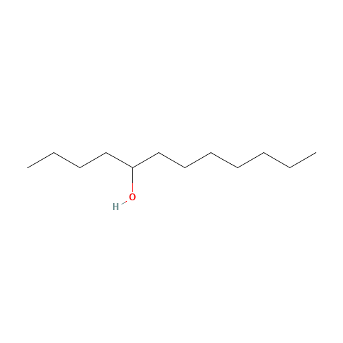 5-DODECANOL (CAS: 10203-33-5) - Chemical Structure and Molecular Formula 