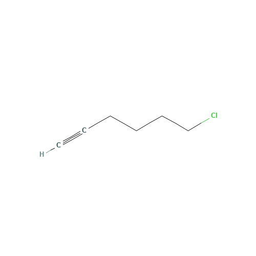 6-CHLORO-1-HEXYNE (CAS: 10297-06-0) - Chemical Structure and Molecular Formula 